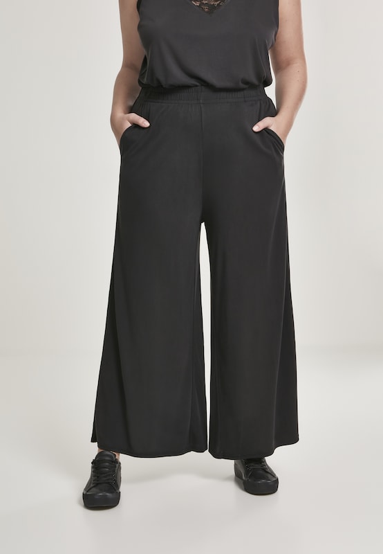 Urban Classics Urban Classics Wide Leg Hose in Schwarz Letzte 2 Tage