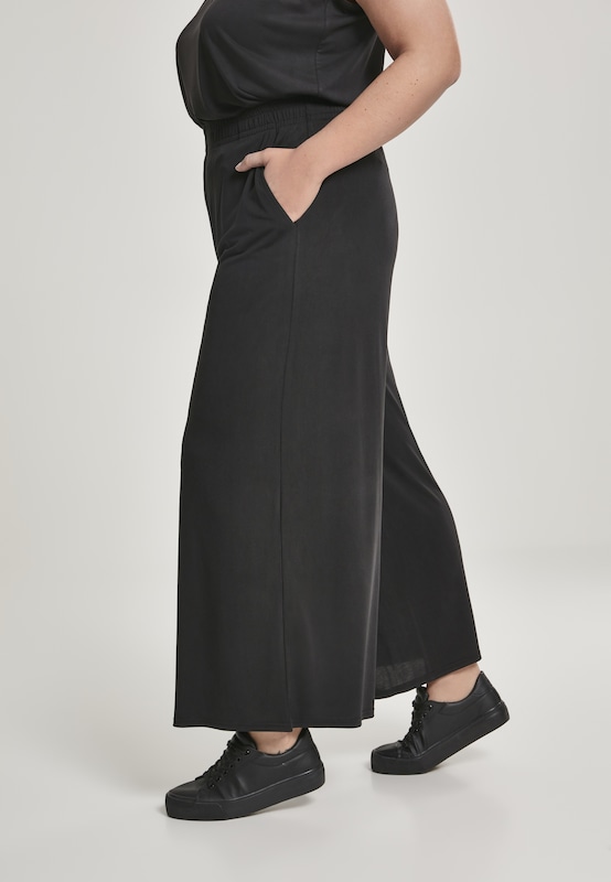 Urban Classics Urban Classics Wide Leg Hose in Schwarz Letzte 2 Tage