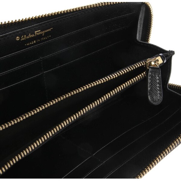 Salvatore Ferragamo Salvatore Ferragamo Geldbörse / Etui One Size in Schwarz Kostenloser Versand international