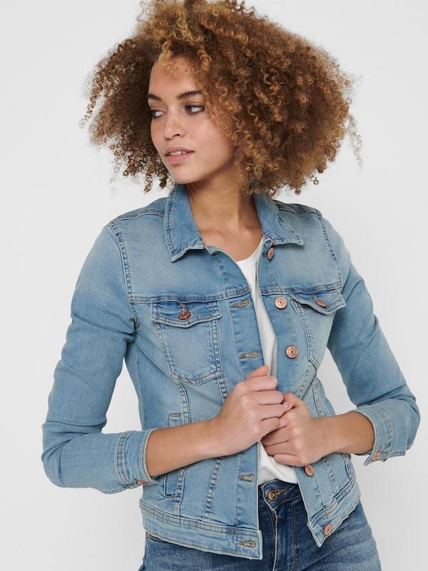 ONLY ONLY Jacke 'ONLTia' in Blue Denim Hotsell