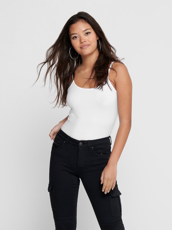 ONLY ONLY Top 'ONLLove' in Schwarz Weiß im Angebot