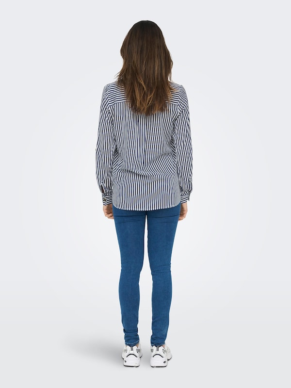 ONLY ONLY Bluse 'ONLYasmin' in Marine Limitierter Zeitrabatt