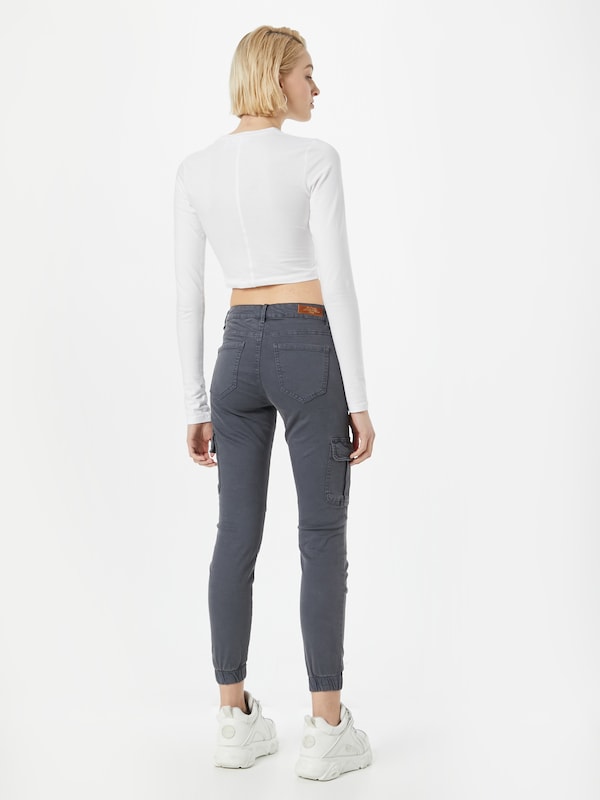 ONLY ONLY Slimfit Hose 'MISSOURI' in Grau Günstig kaufen