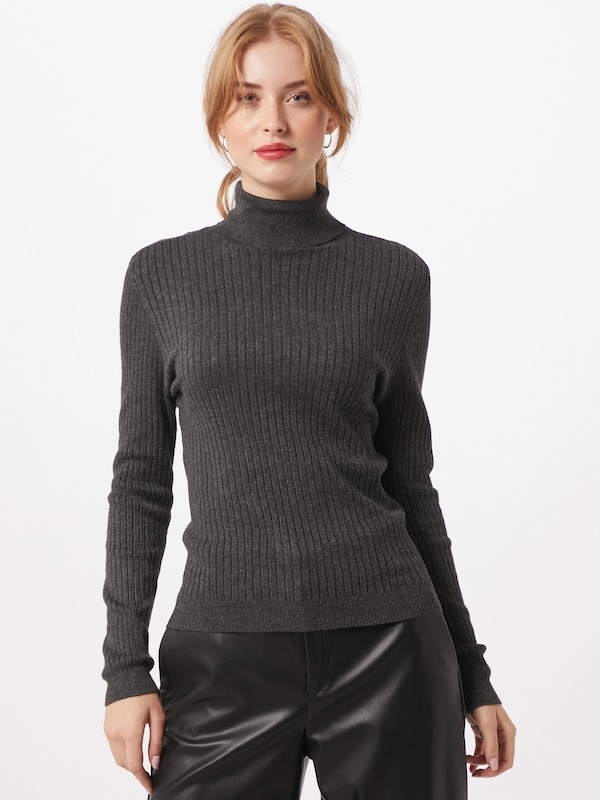 ONLY ONLY Pullover 'ONLKarol' in Dunkelgrau Preisnachlass
