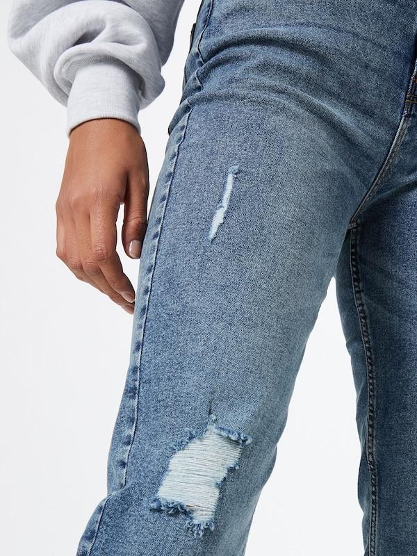 PIECES PIECES Slimfit Jeans 'Kesia' in Blue Denim Valentinstagsangebot