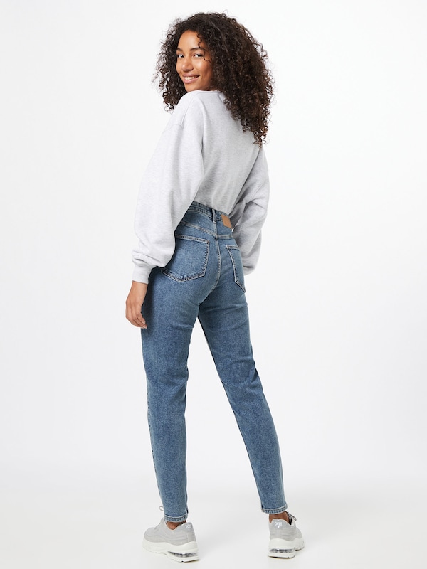 PIECES PIECES Slimfit Jeans 'Kesia' in Blue Denim Valentinstagsangebot