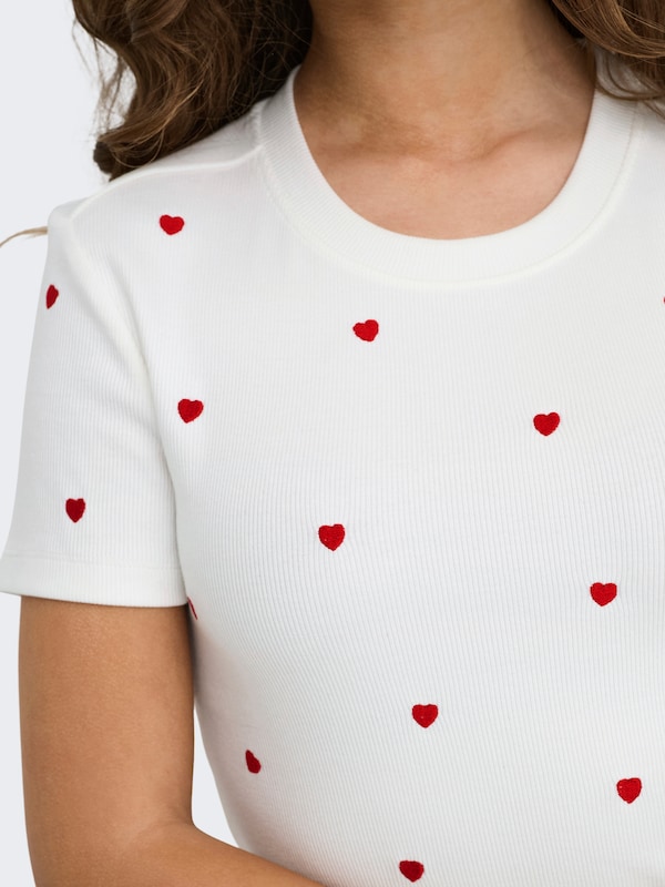 ONLY ONLY T-Shirt 'ONLFRUITY' in Weiß Online Outlet