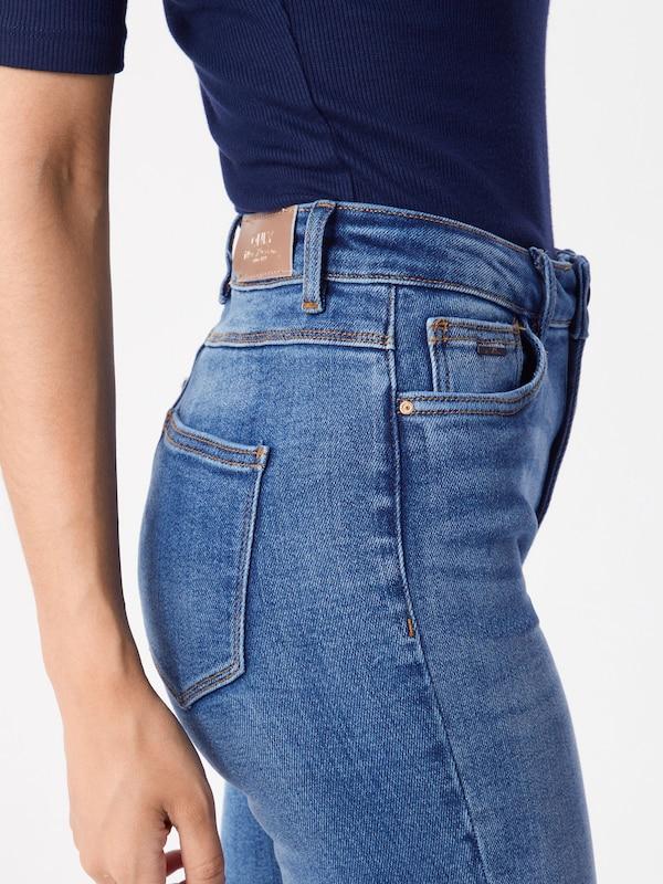 ONLY ONLY Skinny Jeans 'Mila' in Blue Denim Blitzangebot