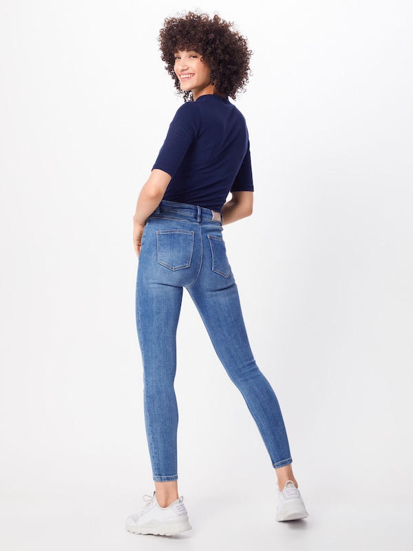 ONLY ONLY Skinny Jeans 'Mila' in Blue Denim Blitzangebot