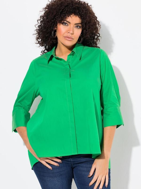 Ulla Popken Ulla Popken Bluse in Grün Bestseller