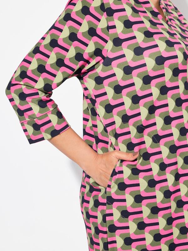 Ulla Popken Ulla Popken Kleid in Rosa Räumungsverkauf