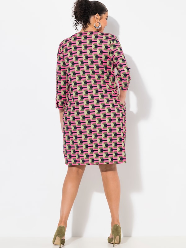 Ulla Popken Ulla Popken Kleid in Rosa Räumungsverkauf