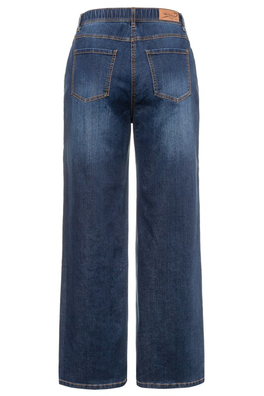 Ulla Popken Ulla Popken Wide Leg Jeans in Dunkelblau Riesige Ersparnisse