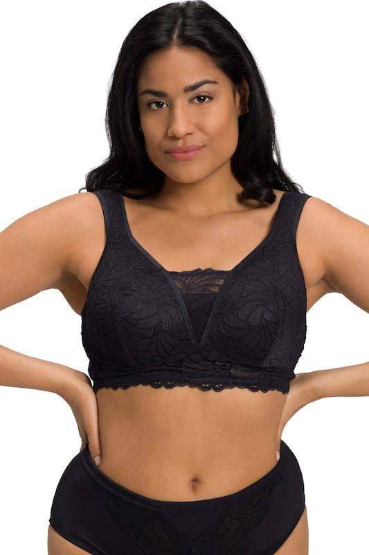 Ulla Popken Ulla Popken Bustier BH in Schwarz Wochenangebot
