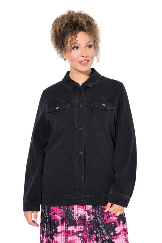 Ulla Popken Ulla Popken Jacke in Schwarz Begrenzte Freigabe
