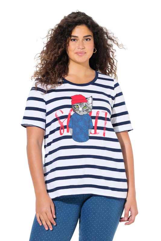 Ulla Popken Ulla Popken T-Shirt in Weiß Letzte 3 Tage