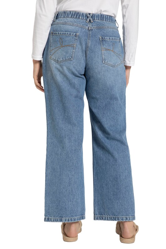 Ulla Popken Ulla Popken Wide Leg Jeans (GOTS) in Blue Denim Zeitbegrenzte Promotion