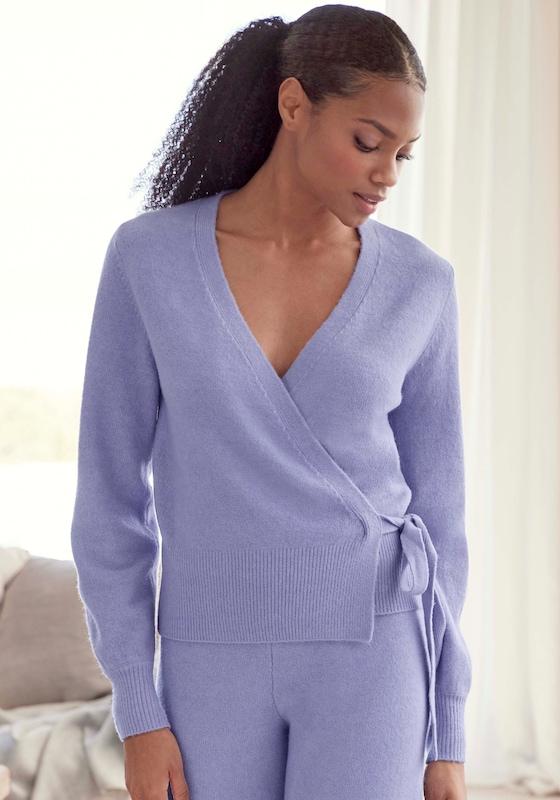 LASCANA LASCANA Strickjacke in Helllila Outlet
