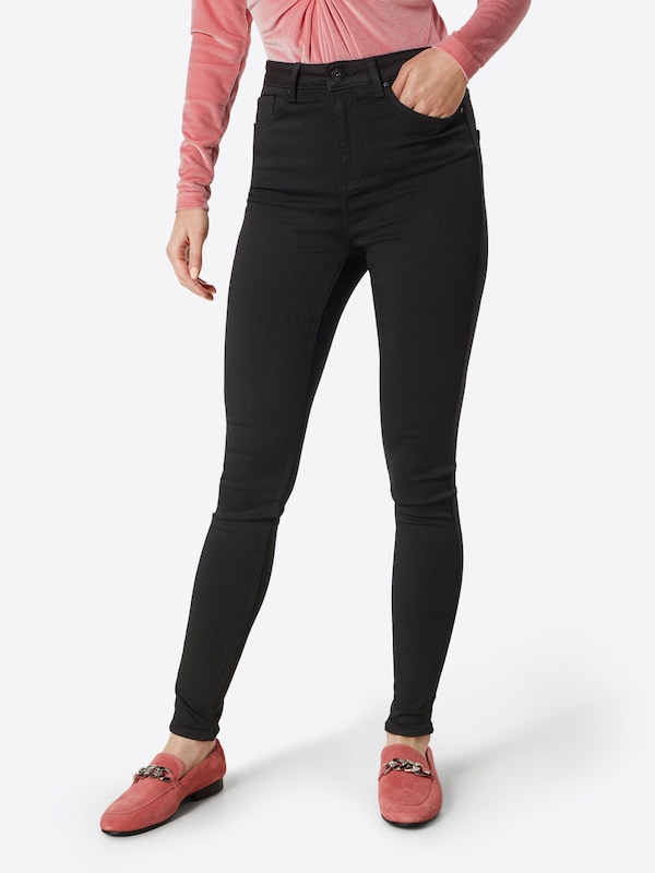 VERO MODA VERO MODA Skinny Jeans 'Sophia' in Black Denim Sonderangebot