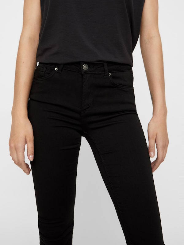 VERO MODA VERO MODA Skinny Jeans 'Lux' in Black Denim Großer Ausverkauf