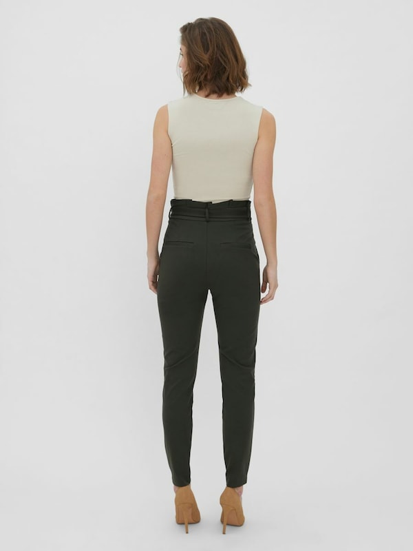 VERO MODA VERO MODA Slimfit Hose 'Eva' in Dunkelgrün Muttertagsangebot