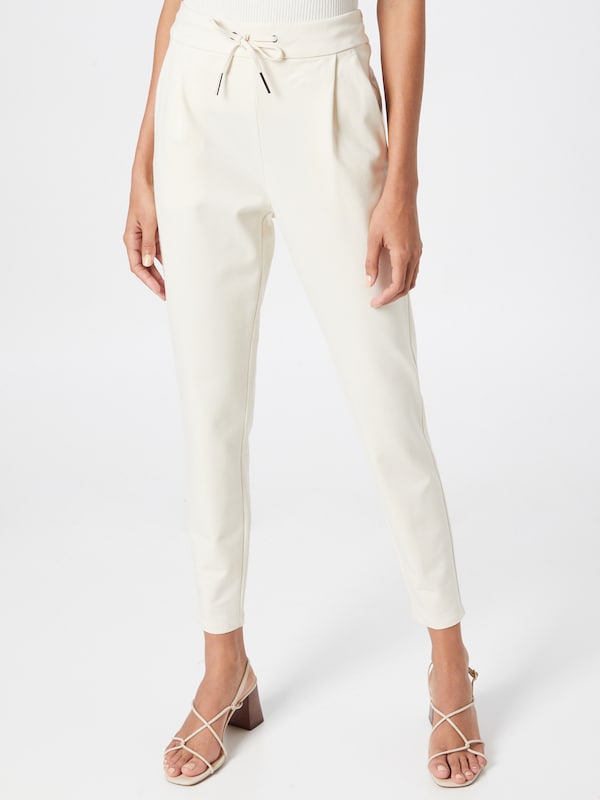 VERO MODA VERO MODA Tapered Hose 'Eva' in Wollweiß Vatertagsangebot