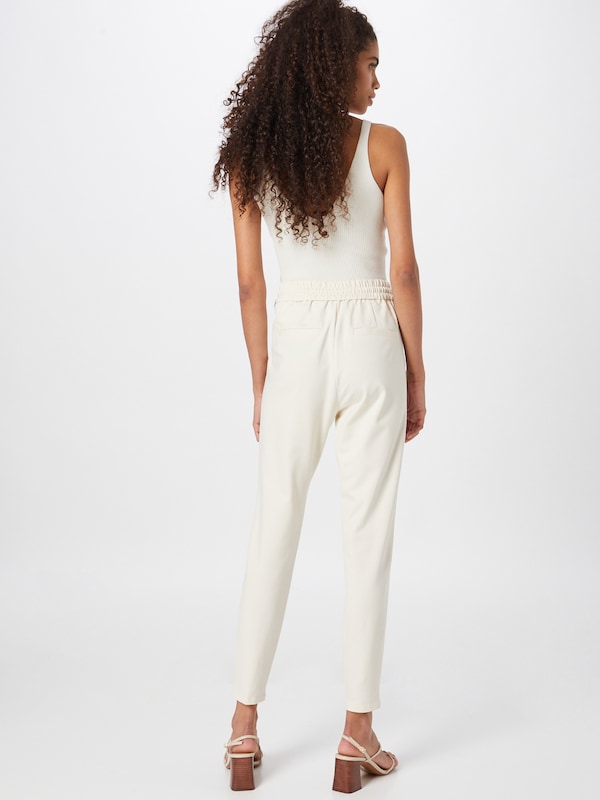 VERO MODA VERO MODA Tapered Hose 'Eva' in Wollweiß Vatertagsangebot
