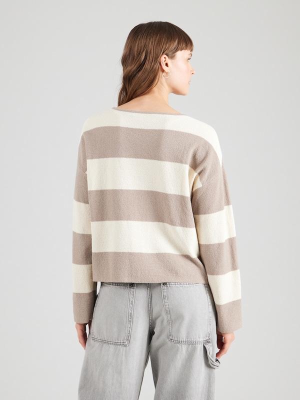 VERO MODA VERO MODA Pullover 'VMWANDA' in Taupe Jubiläumsangebot