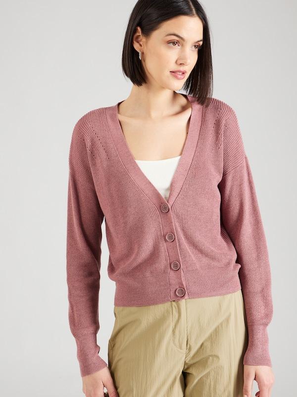 VERO MODA VERO MODA Strickjacke 'NEW LEXSUN' in Altrosa Top Angebot