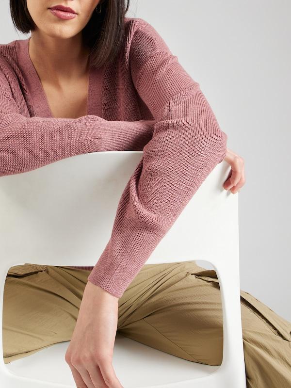 VERO MODA VERO MODA Strickjacke 'NEW LEXSUN' in Altrosa Top Angebot