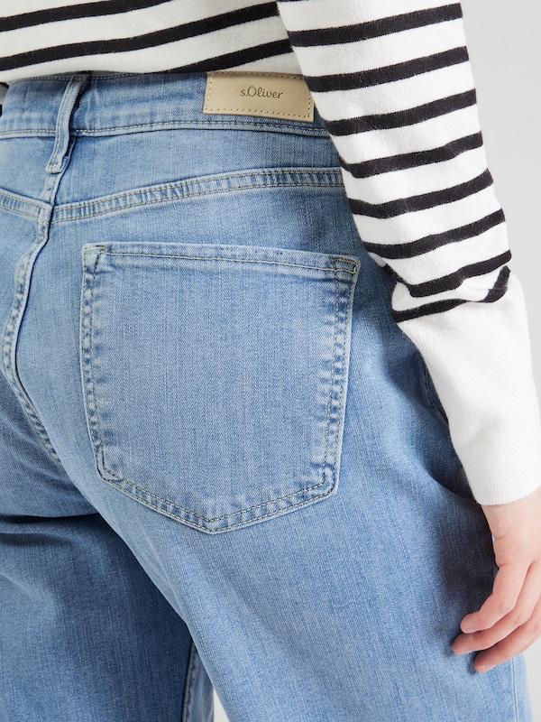 s.Oliver s.Oliver Regular Jeans 'Karolin' in Blue Denim Räumungsverkauf