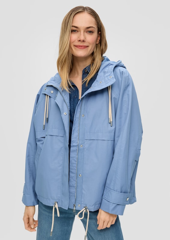 s.Oliver s.Oliver Übergangsjacke in Opal Hellblau Riesige Ersparnisse