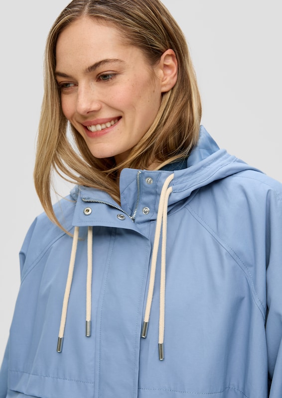 s.Oliver s.Oliver Übergangsjacke in Opal Hellblau Riesige Ersparnisse