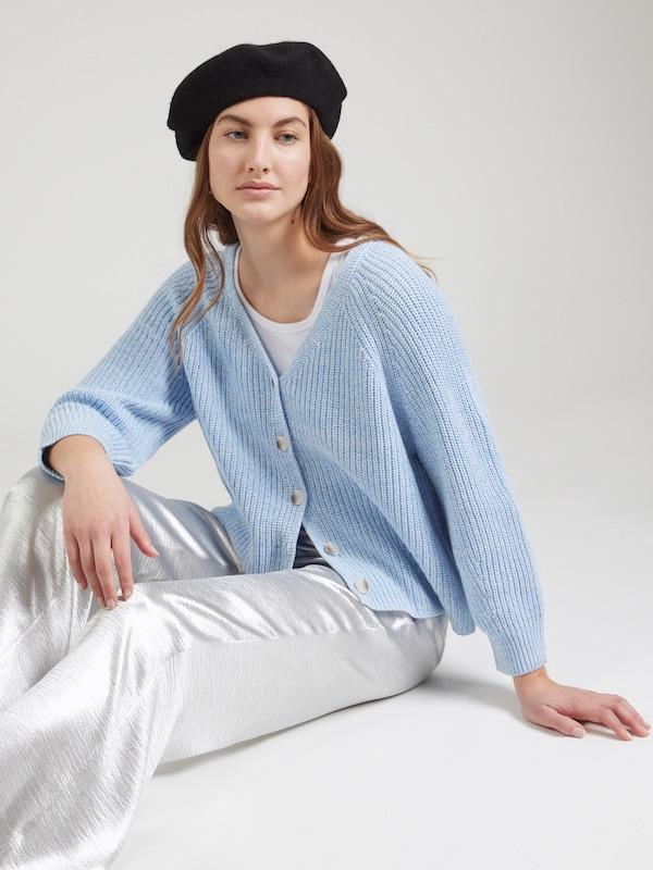 s.Oliver s.Oliver Strickjacke in Hellblau Letzte 2 Tage