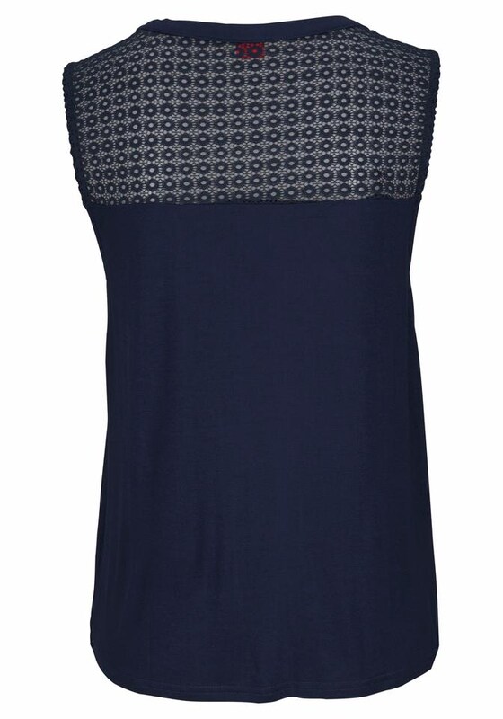 s.Oliver s.Oliver Strandtop in Navy Bis zu 55% Rabatt