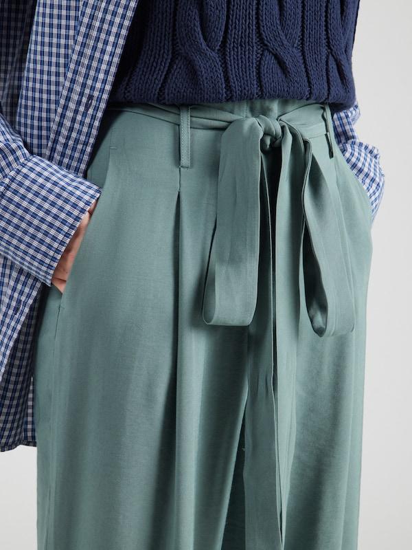 ABOUT YOU ABOUT YOU Wide Leg Hose in Dunkelgrün Black Friday Preise