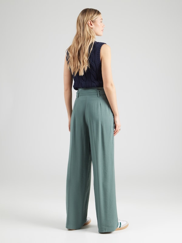 ABOUT YOU ABOUT YOU Wide Leg Hose in Dunkelgrün Black Friday Preise