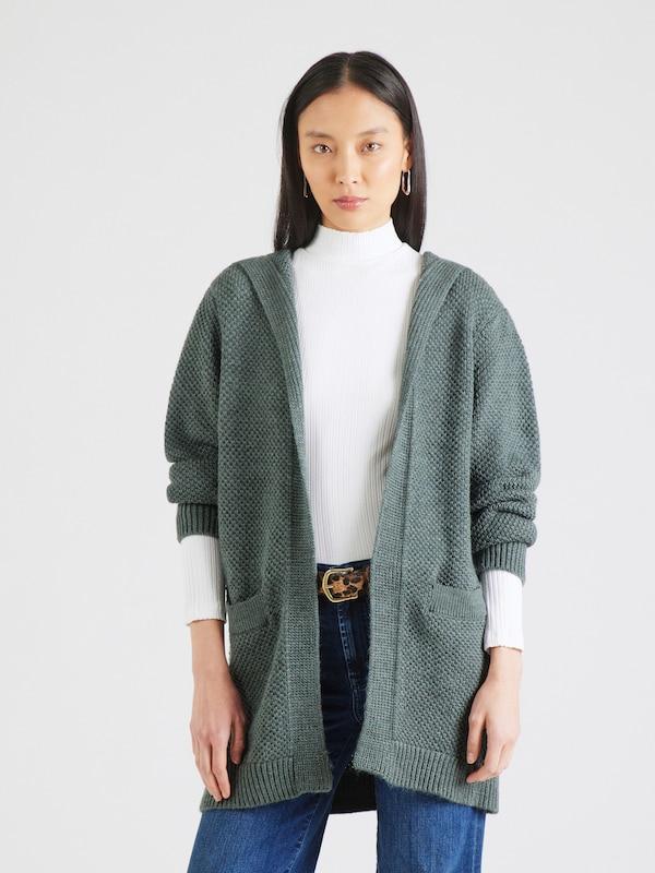 ABOUT YOU ABOUT YOU Strickjacke 'Elektra' in Grünmeliert Outlet