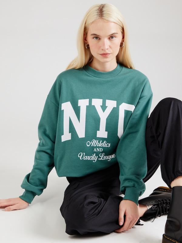 ABOUT YOU ABOUT YOU Sweatshirt 'Tabea' in Smaragd Verkauf