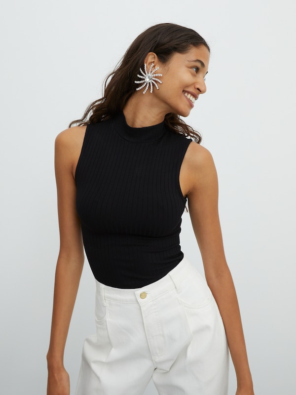 EDITED EDITED Top 'Kaori' in Schwarz Begrenztes Angebot