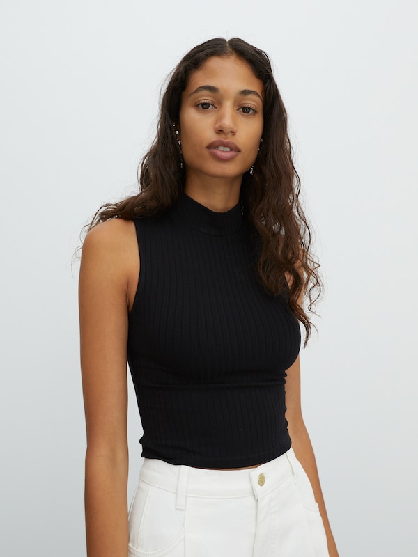 EDITED EDITED Top 'Kaori' in Schwarz Begrenztes Angebot