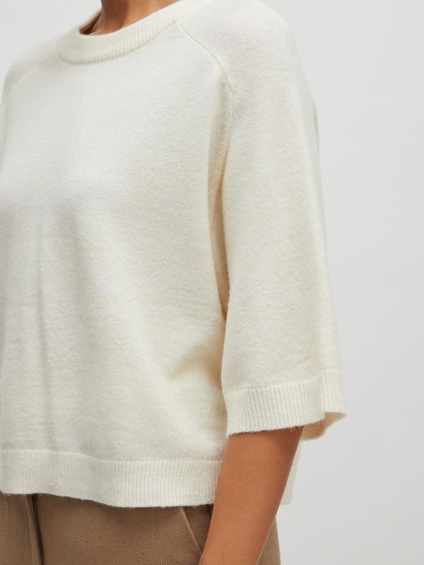 EDITED EDITED Shirt 'Birla' (GRS) in Weiß Weihnachtsangebot