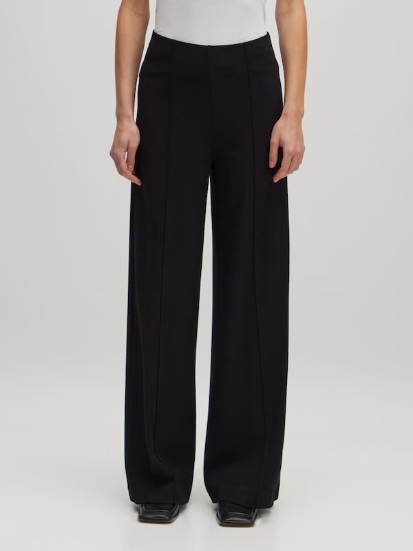 EDITED EDITED Wide Leg Hose 'Leva' in Schwarz Osterangebot