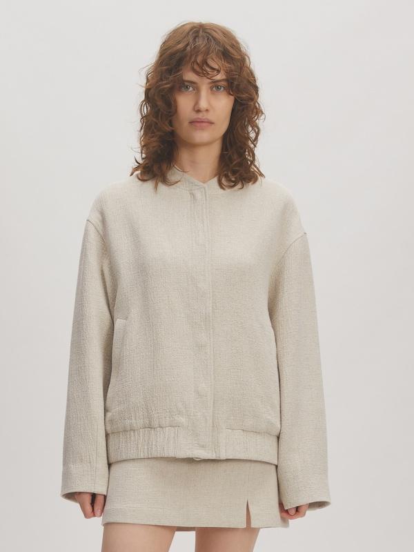 EDITED EDITED Jacke 'Malia' in Beige Heißer Verkauf
