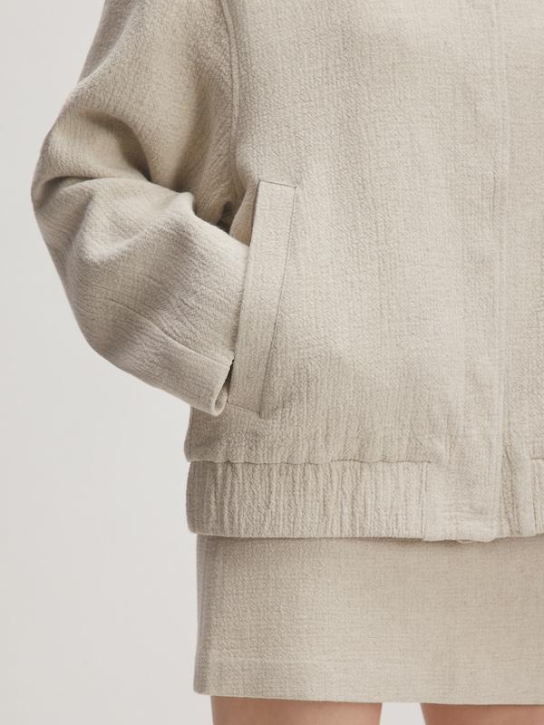 EDITED EDITED Jacke 'Malia' in Beige Heißer Verkauf