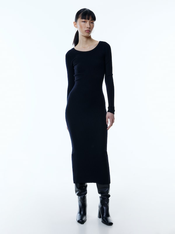 EDITED EDITED Kleid 'Oline' in Schwarz Neueste Mode
