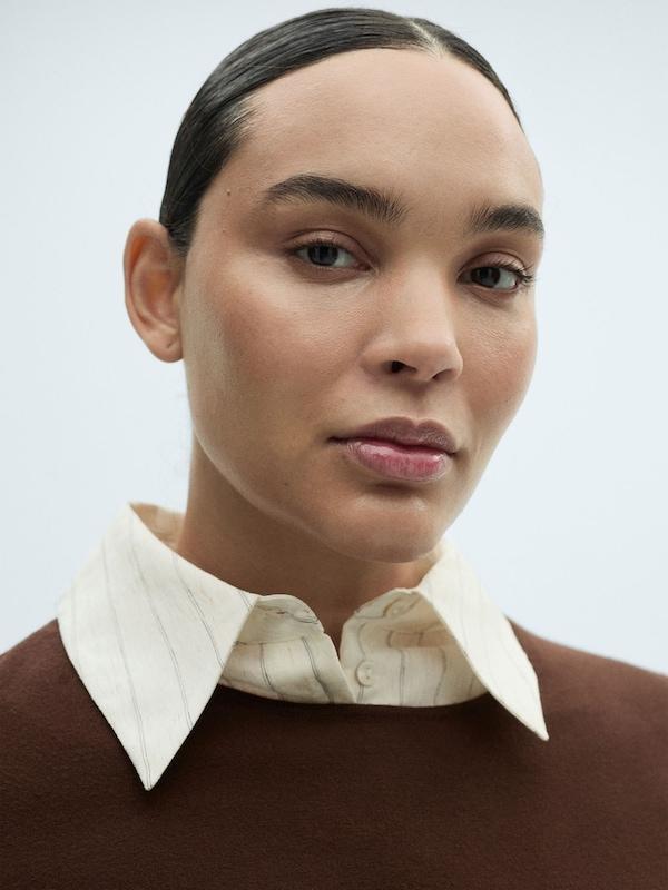 MANGO MANGO Pullover 'RIRA' in Braun JETZT KAUFEN