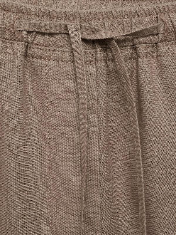 MANGO MANGO Loosefit Hose in Braun Letzter Tag