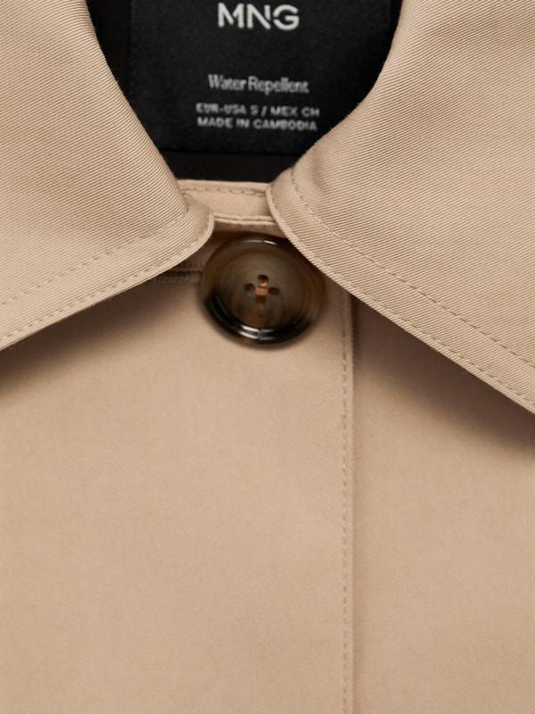 MANGO MANGO Jacke 'Newyork' in Khaki Kostenloser Versand international