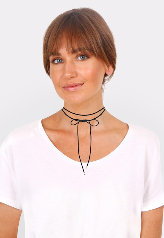 ELLI ELLI Choker 'Schleife' in Gold zollfrei